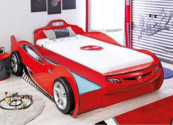 CARBED Кровать-машина Coupe с выдвижной кроватью Red 20.03.1306.00 в Ужанихе - uzhaniha.mebel54.com | фото
